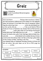 Vorschau - Unterrichtsreihen - Greiz Lückentext mit Wortspeicher Hörverstehen und Suchsel - Seite 1