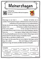 Vorschau - Unterrichtsreihen - Meinerzhagen Lückentext mit Wortspeicher Hörverstehen und Suchsel - Seite 1