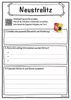 Vorschau - Unterrichtsreihen - Neustrelitz Lückentext mit Wortspeicher Hörverstehen und Suchsel - Seite 3