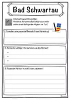 Vorschau - Unterrichtsreihen - Bad Schwartau Lückentext mit Wortspeicher Hörverstehen und Suchsel - Seite 3