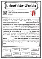 Vorschau - Unterrichtsreihen - Leinefelde-Worbis Lückentext mit Wortspeicher Hörverstehen und Suchsel - Seite 1