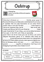 Vorschau - Unterrichtsreihen - Ochtrup Lückentext mit Wortspeicher Hörverstehen und Suchsel - Seite 1