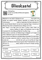 Vorschau - Unterrichtsreihen - Blieskastel Lückentext mit Wortspeicher Hörverstehen und Suchsel - Seite 1