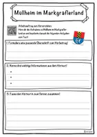 Vorschau - Unterrichtsreihen - Müllheim im Markgräflerland Lückentext mit Wortspeicher Hörverstehen und Suchsel - Seite 3