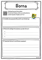 Vorschau - Unterrichtsreihen - Borna Lückentext mit Wortspeicher Hörverstehen und Suchsel - Seite 3