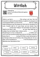Vorschau - Unterrichtsreihen - Wittlich Lückentext mit Wortspeicher Hörverstehen und Suchsel - Seite 1