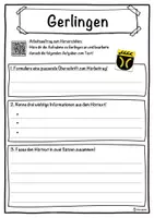Vorschau - Unterrichtsreihen - Gerlingen Lückentext mit Wortspeicher Hörverstehen und Suchsel - Seite 3