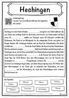 Vorschau - Unterrichtsreihen - Hechingen Lückentext mit Wortspeicher Hörverstehen und Suchsel - Seite 1