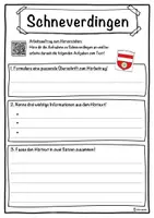 Vorschau - Unterrichtsreihen - Schneverdingen Lückentext mit Wortspeicher Hörverstehen und Suchsel - Seite 3