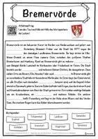 Vorschau - Unterrichtsreihen - Bremervörde Lückentext mit Wortspeicher Hörverstehen und Suchsel - Seite 1