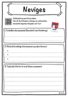 Vorschau - Unterrichtsreihen - Neviges Lückentext mit Wortspeicher Hörverstehen und Suchsel - Seite 3