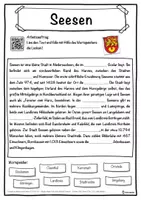 Vorschau - Unterrichtsreihen - Seesen Lückentext mit Wortspeicher Hörverstehen und Suchsel - Seite 1