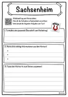 Vorschau - Unterrichtsreihen - Sachsenheim Lückentext mit Wortspeicher Hörverstehen und Suchsel - Seite 3