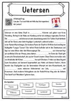 Vorschau - Unterrichtsreihen - Uetersen Lückentext mit Wortspeicher Hörverstehen und Suchsel - Seite 1