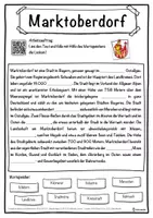 Vorschau - Unterrichtsreihen - Marktoberdorf Lückentext mit Wortspeicher Hörverstehen und Suchsel - Seite 1