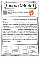 Vorschau - Unterrichtsreihen - Hessisch Oldendorf Lückentext mit Wortspeicher Hörverstehen und Suchsel - Seite 1