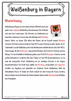 Vorschau - Unterrichtsreihen - Weißenburg in Bayern Lückentext mit Wortspeicher Hörverstehen und Suchsel - Seite 2