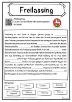 Vorschau - Unterrichtsreihen - Freilassing Lückentext mit Wortspeicher Hörverstehen und Suchsel - Seite 1