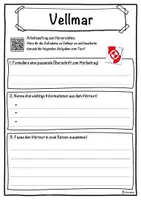 Vorschau - Unterrichtsreihen - Vellmar Lückentext mit Wortspeicher Hörverstehen und Suchsel - Seite 3