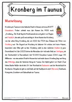 Vorschau - Unterrichtsreihen - Kronberg im Taunus Lückentext mit Wortspeicher Hörverstehen und Suchsel - Seite 2