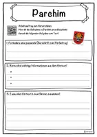 Vorschau - Unterrichtsreihen - Parchim Lückentext mit Wortspeicher Hörverstehen und Suchsel - Seite 3