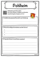 Vorschau - Unterrichtsreihen - Pohlheim Lückentext mit Wortspeicher Hörverstehen und Suchsel - Seite 3