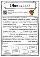 Vorschau - Unterrichtsreihen - Oberasbach Lückentext mit Wortspeicher Hörverstehen und Suchsel - Seite 1