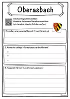 Vorschau - Unterrichtsreihen - Oberasbach Lückentext mit Wortspeicher Hörverstehen und Suchsel - Seite 3
