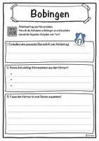 Vorschau - Unterrichtsreihen - Bobingen Lückentext mit Wortspeicher Hörverstehen und Suchsel - Seite 3