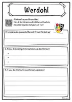 Vorschau - Unterrichtsreihen - Werdohl Lückentext mit Wortspeicher Hörverstehen und Suchsel - Seite 3