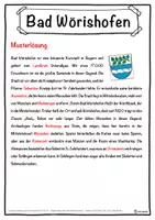 Vorschau - Unterrichtsreihen - Bad Wörishofen Lückentext mit Wortspeicher Hörverstehen und Suchsel - Seite 2