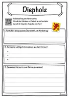 Vorschau - Unterrichtsreihen - Diepholz Lückentext mit Wortspeicher Hörverstehen und Suchsel - Seite 3