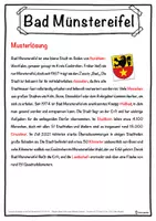 Vorschau - Unterrichtsreihen - Bad Münstereifel Lückentext mit Wortspeicher Hörverstehen und Suchsel - Seite 2