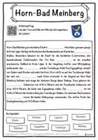 Vorschau - Unterrichtsreihen - Horn-Bad Meinberg Lückentext mit Wortspeicher Hörverstehen und Suchsel - Seite 1