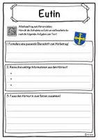 Vorschau - Unterrichtsreihen - Eutin Lückentext mit Wortspeicher Hörverstehen und Suchsel - Seite 3
