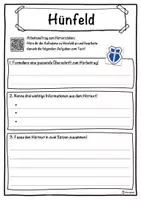 Vorschau - Unterrichtsreihen - Hünfeld Lückentext mit Wortspeicher Hörverstehen und Suchsel - Seite 3