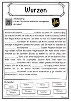 Vorschau - Unterrichtsreihen - Wurzen Lückentext mit Wortspeicher Hörverstehen und Suchsel - Seite 1