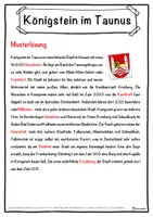 Vorschau - Unterrichtsreihen - Königstein im Taunus Lückentext mit Wortspeicher Hörverstehen und Suchsel - Seite 2