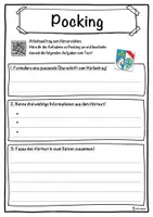 Vorschau - Unterrichtsreihen - Pocking Lückentext mit Wortspeicher Hörverstehen und Suchsel - Seite 3