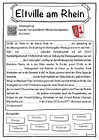 Vorschau - Unterrichtsreihen - Eltville am Rhein Lückentext mit Wortspeicher Hörverstehen und Suchsel - Seite 1
