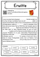 Vorschau - Unterrichtsreihen - Erwitte Lückentext mit Wortspeicher Hörverstehen und Suchsel - Seite 1