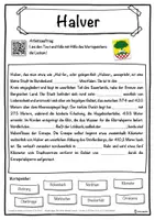 Vorschau - Unterrichtsreihen - Halver Lückentext mit Wortspeicher Hörverstehen und Suchsel - Seite 1