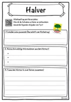 Vorschau - Unterrichtsreihen - Halver Lückentext mit Wortspeicher Hörverstehen und Suchsel - Seite 3