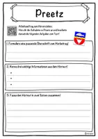 Vorschau - Unterrichtsreihen - Preetz Lückentext mit Wortspeicher Hörverstehen und Suchsel - Seite 3