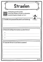 Vorschau - Unterrichtsreihen - Straelen Lückentext mit Wortspeicher Hörverstehen und Suchsel - Seite 3