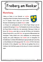 Vorschau - Unterrichtsreihen - Freiberg am Neckar Lückentext mit Wortspeicher Hörverstehen und Suchsel - Seite 2