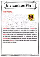 Vorschau - Unterrichtsreihen - Breisach am Rhein Lückentext mit Wortspeicher Hörverstehen und Suchsel - Seite 2