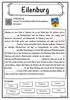 Vorschau - Unterrichtsreihen - Eilenburg Lückentext mit Wortspeicher Hörverstehen und Suchsel - Seite 1
