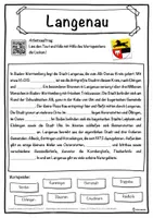 Vorschau - Unterrichtsreihen - Langenau Lückentext mit Wortspeicher Hörverstehen und Suchsel - Seite 1