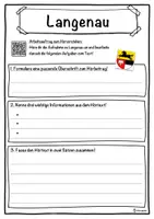 Vorschau - Unterrichtsreihen - Langenau Lückentext mit Wortspeicher Hörverstehen und Suchsel - Seite 3